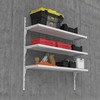 STORKING 2-Pack Garage Shelf 8 x 32 inches, Wall Mounted