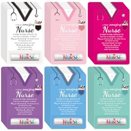 Regalos de agradecimiento para la semana de la enfermera, bálsamos labiales a granel, regalos inspiradores de agradecimiento para empleados del personal del hospital, CNA RN para graduación de