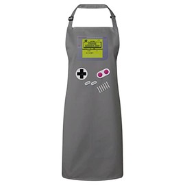 Fabulous Premium-Küchenschürze Grau Old School Spiel Tragbare Konsole Retro Video Spiel 1990