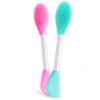 Face Scrubber,2 PCS Silicone Face Brush,Facial Cleansing Brush for Exfoliating,DIY