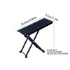 Tyatiyzn Guitar Footstool Adjustable Guitar Stool Foldable Musician Footstool for