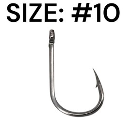 PRO FILSTAR 10 Piece Fishing Hook Set - Method Feeder Accessories - Carp Fishing - Carp Fishing - Carp Fishing Hooks - Fishing Accessories - Carp Hooks for Boilies - Pop Up Carp Rigs (#10)