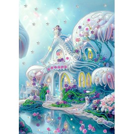 LEADINTOP Diamond Art, Florist, Irregular Beads, 11.8 x 15.7 inches (30 x 40 cm), Diamond Painting Kit, Mosaic Art, Popular, Bead Art, Cute, Beginners, Adults, Kids, DIY, Handicrafts Kit, Art Item,