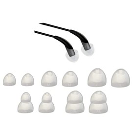 Zotech Replacement Ear Tip for Klipsch Earphone, SML 5 Sizes 5 Pair Soft Silicone Replacement Earbud Tips, Fit for Klipsch Earphone S3 S4i A5i R6i R6m X5 X6i X11i X20i