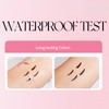 2pcs Eyeliner Stamp Wing Cat Eye Liner Stamp, Schwarzer Flüssiger