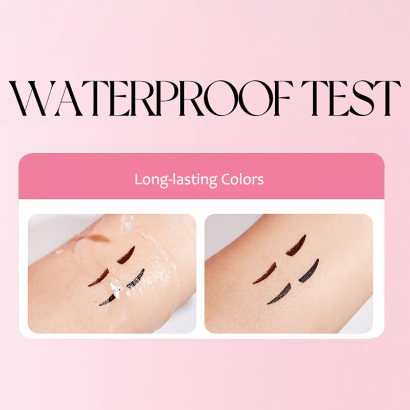 2pcs Eyeliner Stamp Wing Cat Eye Liner Stamp, Schwarzer Flüssiger