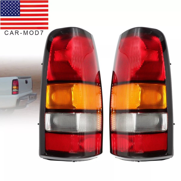 Unbranded Rear Tail Lights For 2004-2006 GMC Sierra 1500 2500