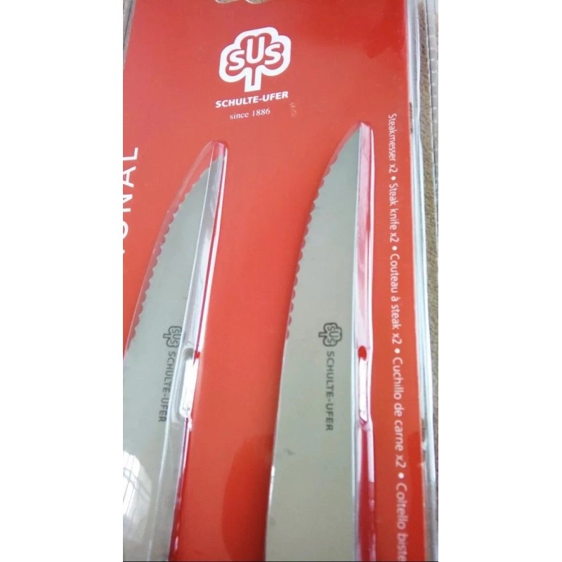 Schulte-Ufer Kitchen Chef Steak Knife Swiss Design