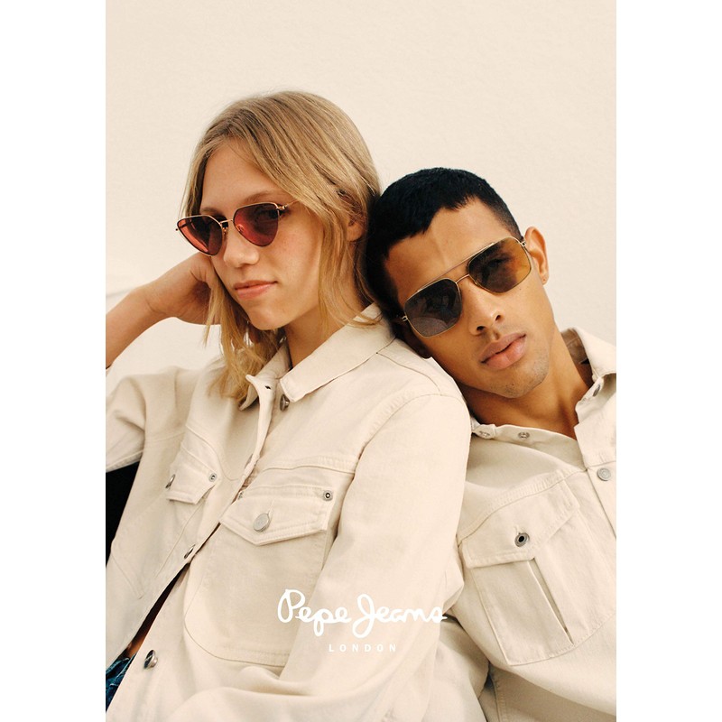 Pepe Jeans Unisex Mod. Pj7377 63c5 Sunglasses, Multicoloured (Multi-Colour), Multicoloured