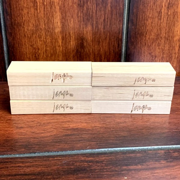 Milton Bradley 1986 Milton Bradley Jenga Game-Replaceme