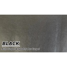 MGT Black Universal Automotive Carpet ft Wide High Quality 60"x78" Car/Truck Carpet