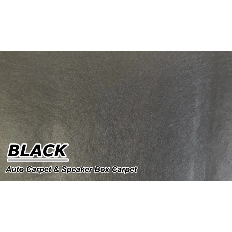 MGT Black Universal Automotive Carpet ft Wide High Quality 60"x78"