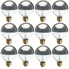 Satco S3861 Incandescent 40W 120V Globe G25 Silver Crown Decorative