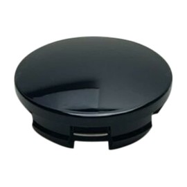 Gloss Black No Logo Snap in Wheel Center Cap CC218-1P