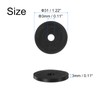 QUARKZMAN Rubber Vibration Damper 31 mm AD 3 mm ID