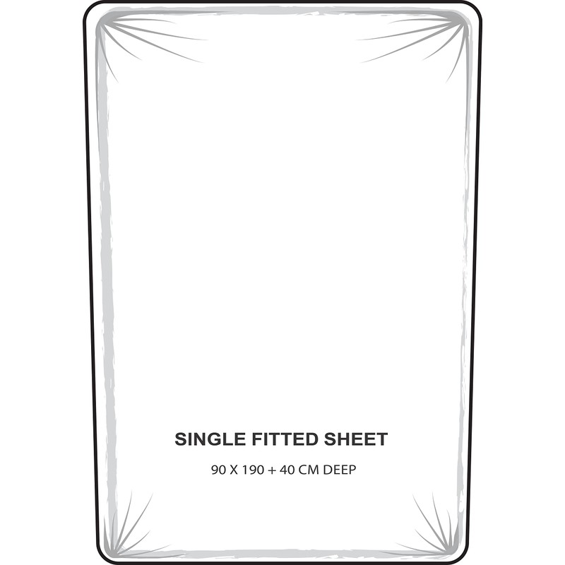 Extra Deep Bedding 100% Extra deep Fitted Sheets 16" 40CM