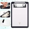 Mini Clipboard, 10 x 15 cm Plastic Clipboard, Small Clipboards