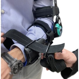 MEDWAY | Soporte para Codo Post-Operatorio Graduable Telescópico Color Negro