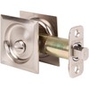 Stone Harbor Hardware Contemporary Square Pocket Door Lock, Privacy Function,