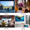 HY300 mini projector, portable projector, outdoor party projector, smart projector
