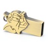 USB Flash Disk Portable Waterproof Metal 2.0 Drive Storage Memory