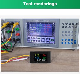 DEWIN Digital Electricity Meter, LCD Digital Voltmeter Ammeter Energy Meter Voltage Current Power Energy Meter 20A AC 100-265V