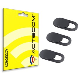 ACTECOM Webcam Cover Slider Design Ultra Slim Camera Cover Webcam for All Types of Laptops