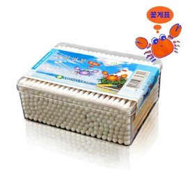 [SS62] Square cotton swab cosmetic swab 200P cotton pad / [에스에스62]사각 면봉 화장면봉 200P 화장솜