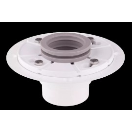 Uni-Green 3 Piece Shower Drain Base With Rubber Gasket For 2 Inch Linear Installation PVC