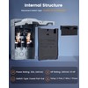 SURAIELEC 30 Amp Fused AC Disconnect Box, Outdoor Pull-Out Switch