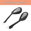 Worldmotop Offroad Rear View Side Mirror Adjustable Motorcycle Side Rearview