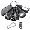 6 Portable Kitchen Tools, 1 Carabiner, Fruit and Vegetable Peeler,