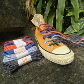 GxxBxx 6 Pairs Round Shoe Laces Reflective (43 inches/110cm)