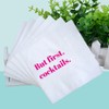 VOWFOO - Servilletas divertidas de cóctel, 100 piezas de servilletas