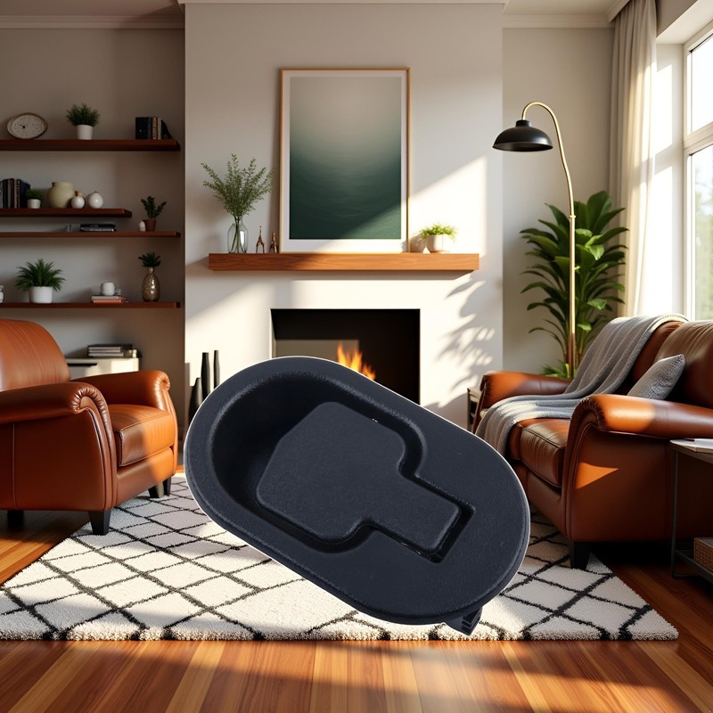 Enyolidimk Black Recliner Release Handle, Recliner Replacement Part Sofa Chair