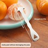 iziusy 2 Pcs Stainless Steel Orange Peeler Citrus Peeler Fruit