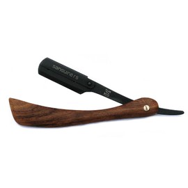 Shaving Razor, Beard Shaving Razor, Moustach Shaving Razor, Black, Pouch