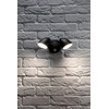 Knightsbridge 110-230V IP65 Twin Head Black 20W Security Floodlight with