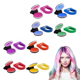 8 Colors Hair Chalks for Girls Washable Hair Chalk Dye for Girls Portable Temporary Bright Hair 8 Color Dye for Women for Kids Teen Women Gifts Halloween Christmas Birthday Party Cosplay