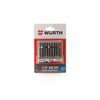 Würth Bit Assortment 1/4 Inch with Belt Clip 10 Pieces