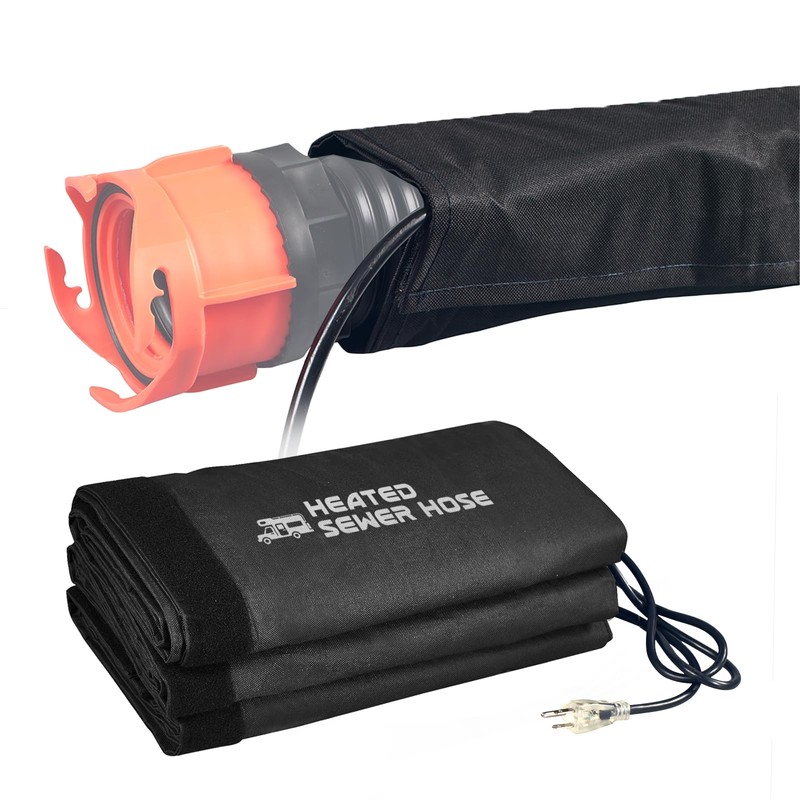 REHOSEUP15FT Electrical Heated Sleeve of Rv Sewer Hose, Not Including