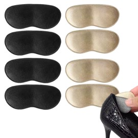 LIKENNY Toe Cushion, Shoe Size Adjustment, Prevents Blister Prevention, Heel Pad, Prevents Shoe Removal, Shock Absorption, Toe Insoles (4 Pairs (6 mm)