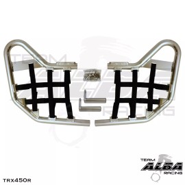 Alba Racing TRX 450R 300EX 300X  Nerf Bar Nets  Fit Alba Tusk       Black     B