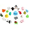 21 Pcs Mini 3D Printed Animal Set,Articulated Flexible Cute Animal