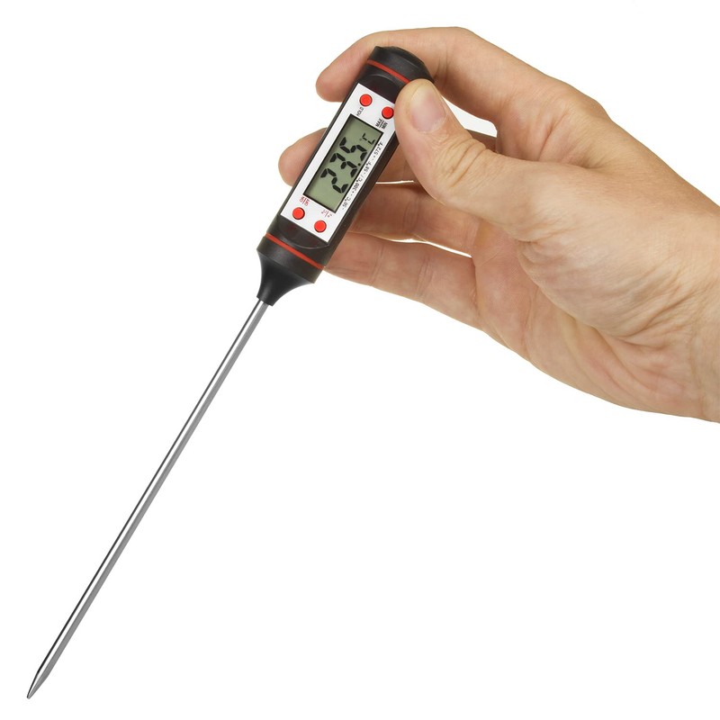 Green Blue GB178 Digital Pen Thermometer, Thermometer Probe for Food,