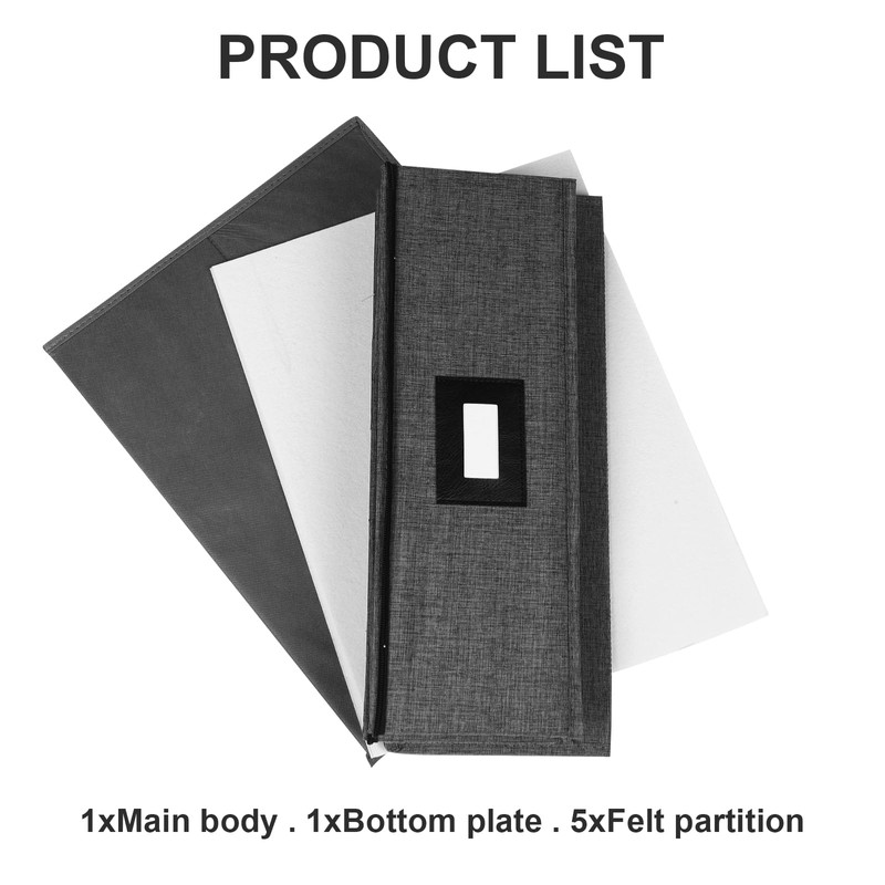 Gowee China Storage Containers, Platter Storage 17" x 13" x