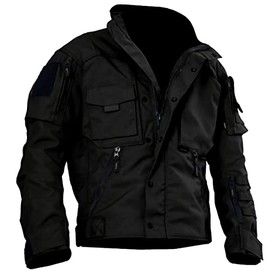 VoLIta Waterproof Versatile Tactical Jackets for Men with 12 Pockets