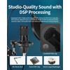 J.I.Y Podcast Equipment Bundle for 1, Studio Recording Kit with