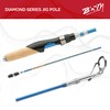 B&M DIA102 10 ft. Diamond Jig Fishing Pole - 2