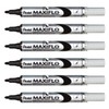 PENTEL MAXIFLO MWL5S Whiteboard Marker - Black (Pack of 6)